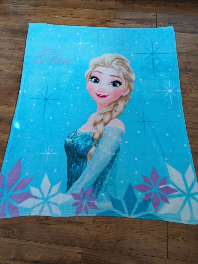 2 Koce polarowe Elsa i Anna