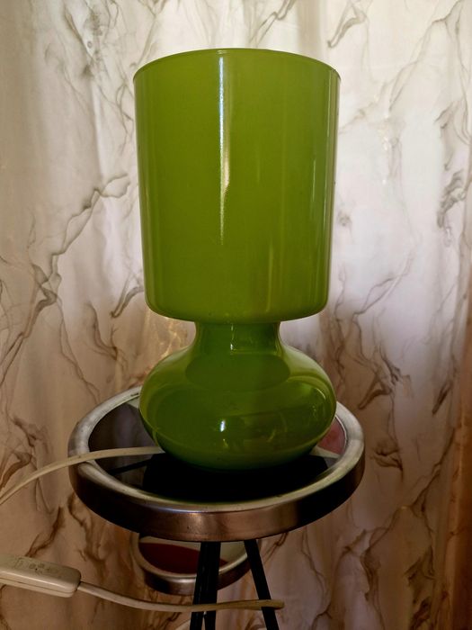 Lampa Ikea Lykta PRL kolorowe szkło
