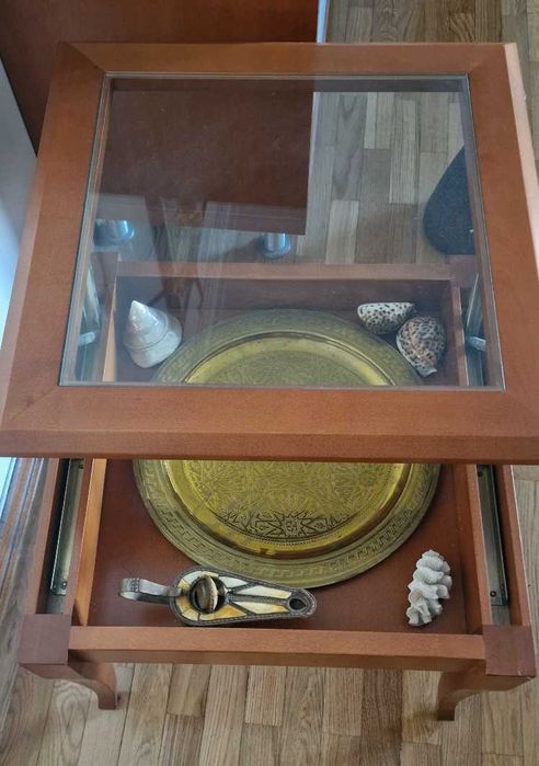 Mesa Apoio Cerejeira 60x60