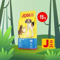-15% JosiDog Master Mix 15кг від Josera. Корм для собак (Німеччина)