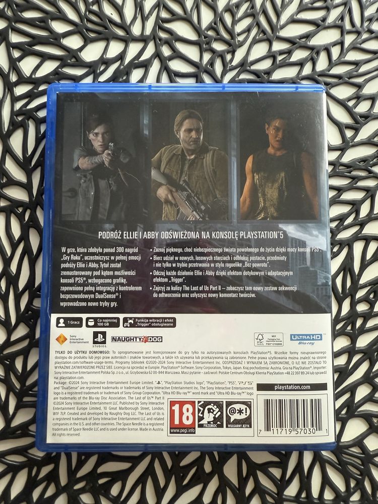 The last of us II PS5
