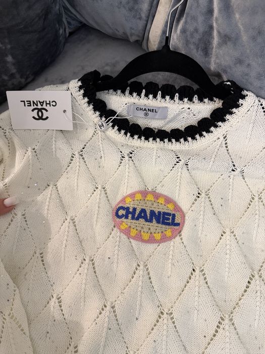 Вязаный свитер Chanel