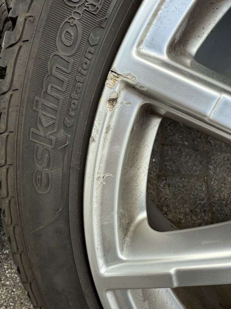 Opony zimowe z felgami 245/40 R18, Audi A4, A6.
