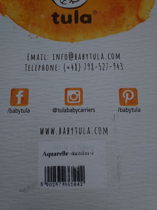 Nosidło ergonomiczne Baby Tula Bawełna 7-20kg unisex