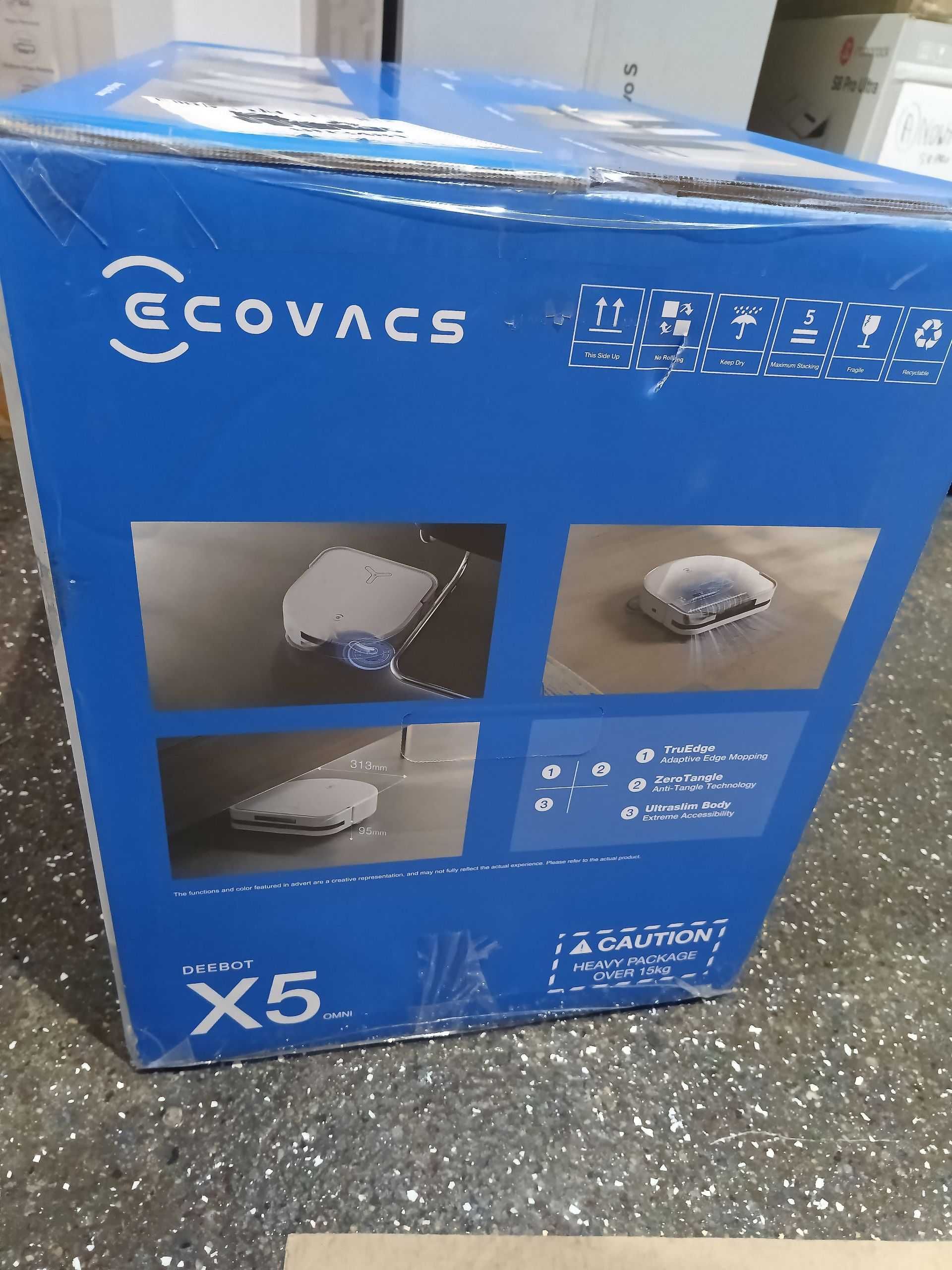 Robot sprzątający Ecovacs DEEBOT X5 OMNI DDX19 70°C 12 800 Pa suszenie