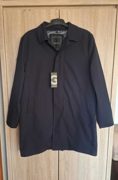 Płaszcz męski trencz przejściowy nowy