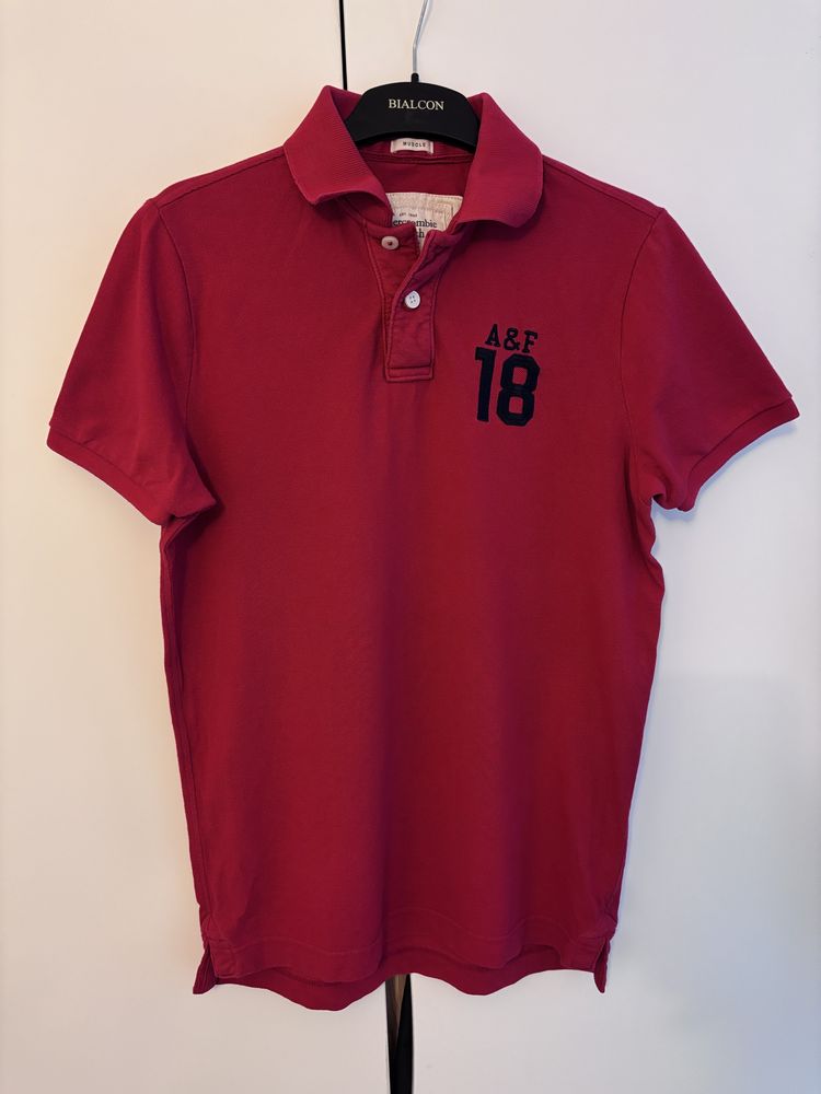 2 koszulki polo: Ralph Laurent i Abercrombie rozm L