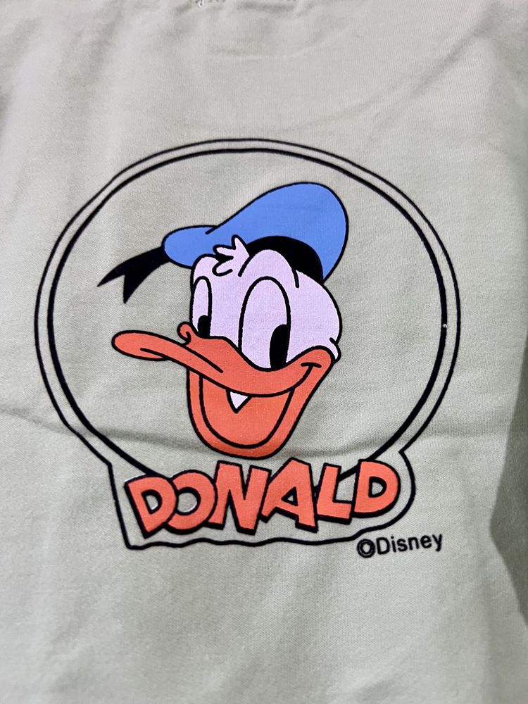 Bluza kaczor Donald chłopięca zielona nowa