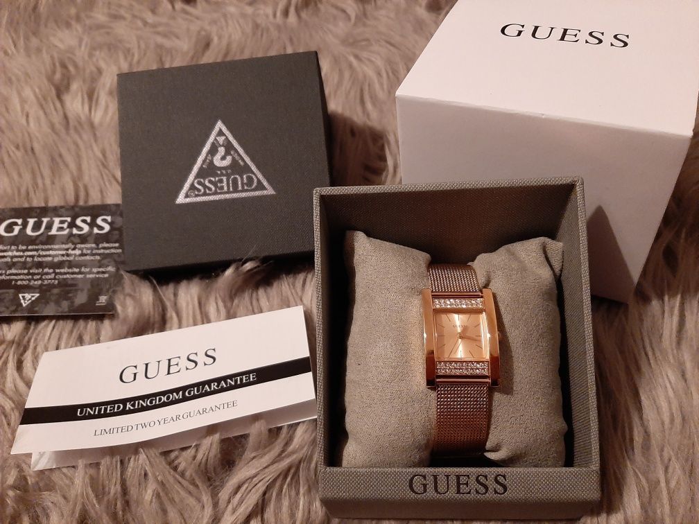 Nowy zegarek Guess Okazja prezent bransoleta kryształ