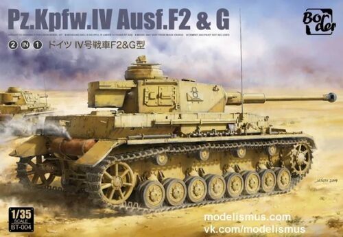 Model do sklejania Border Model BT-004 Pzkpfw IV ausf F2 i G 1:35