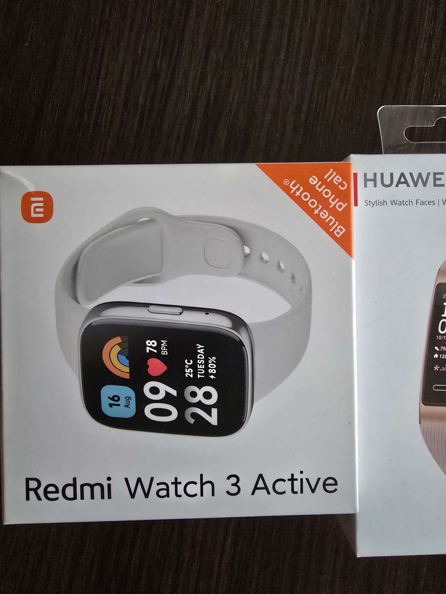 Redmi watch3 actiwe plus huawei band4 pro