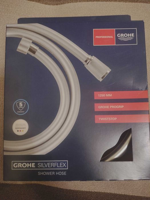 Wąż prysznicowy Grohe Silverflex 1250