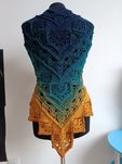 Piękna chusta Ceylon Tea Shawl