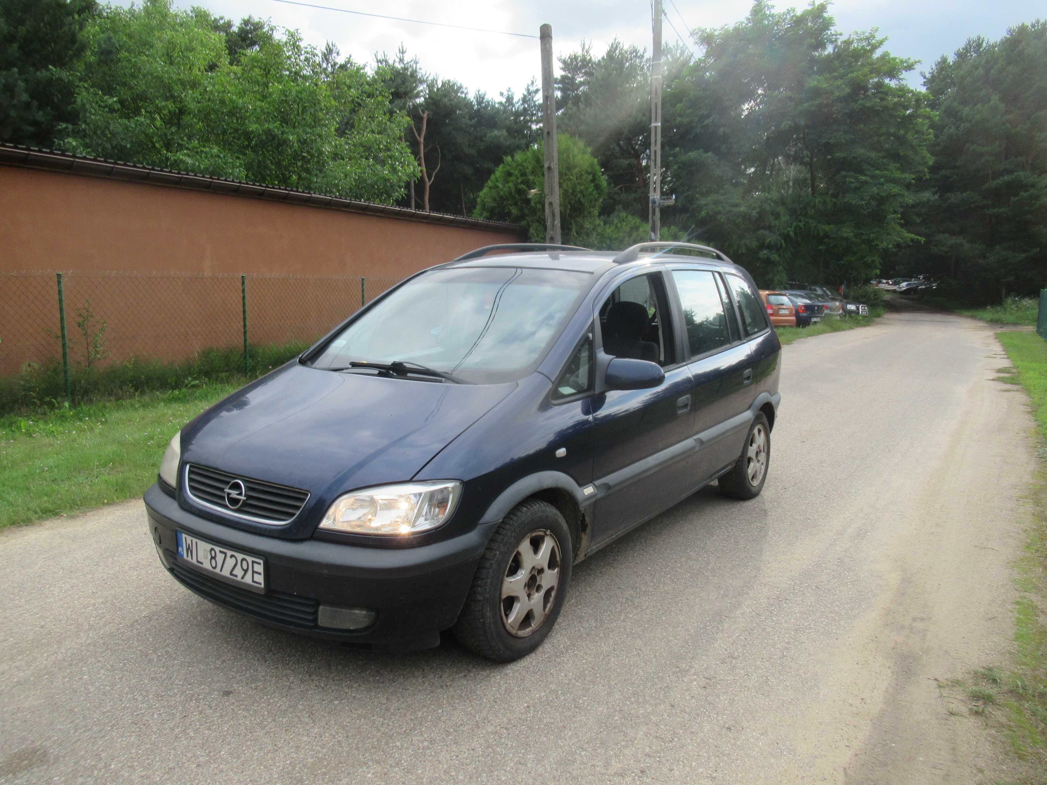 ** OPEL ZAFIRA 1.6 GAZ SEKW 7 osobowa hak okazja oc rok **