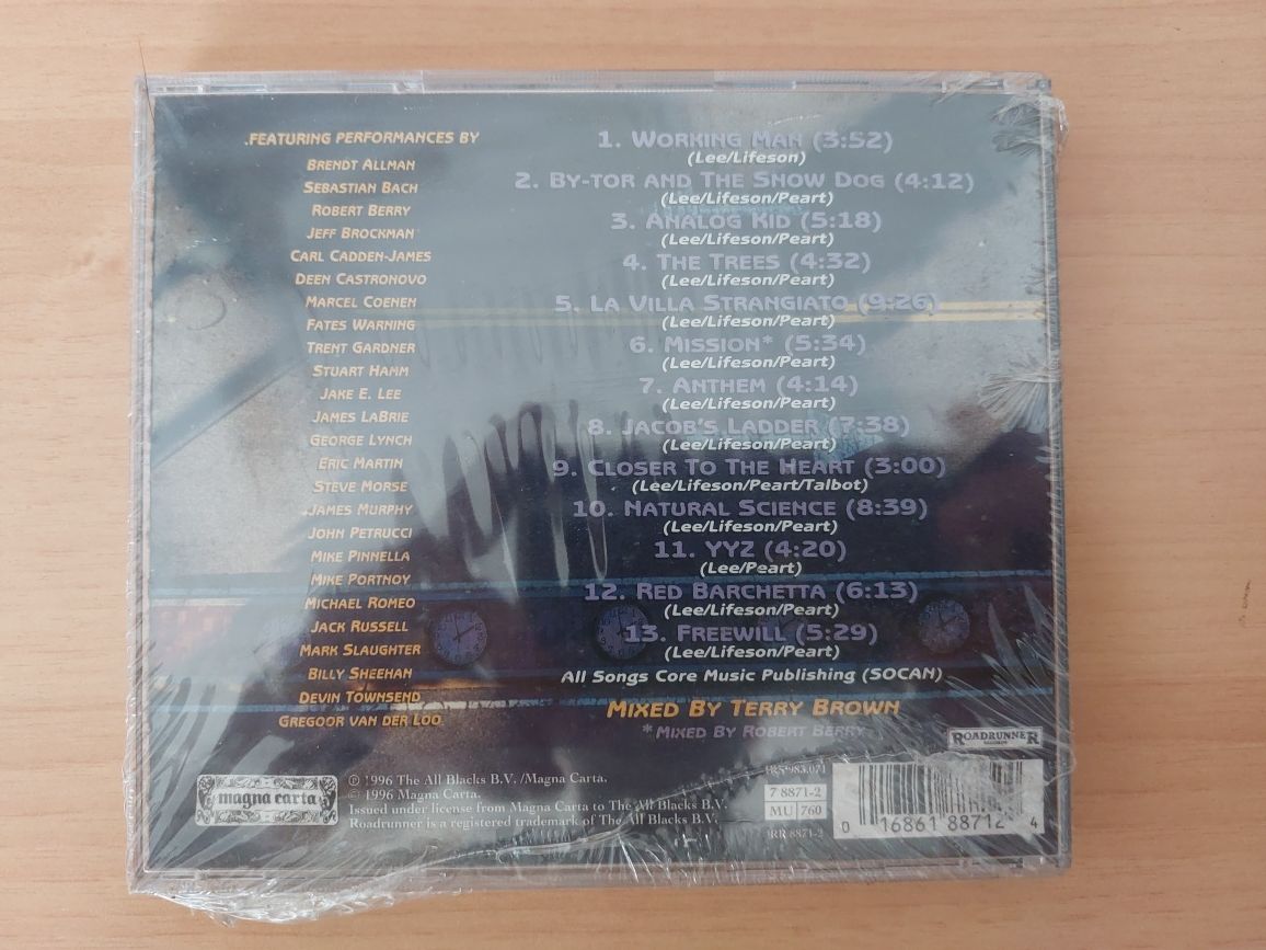 CD NOVO e SELADO " Working Man – A Tribute to Rush "