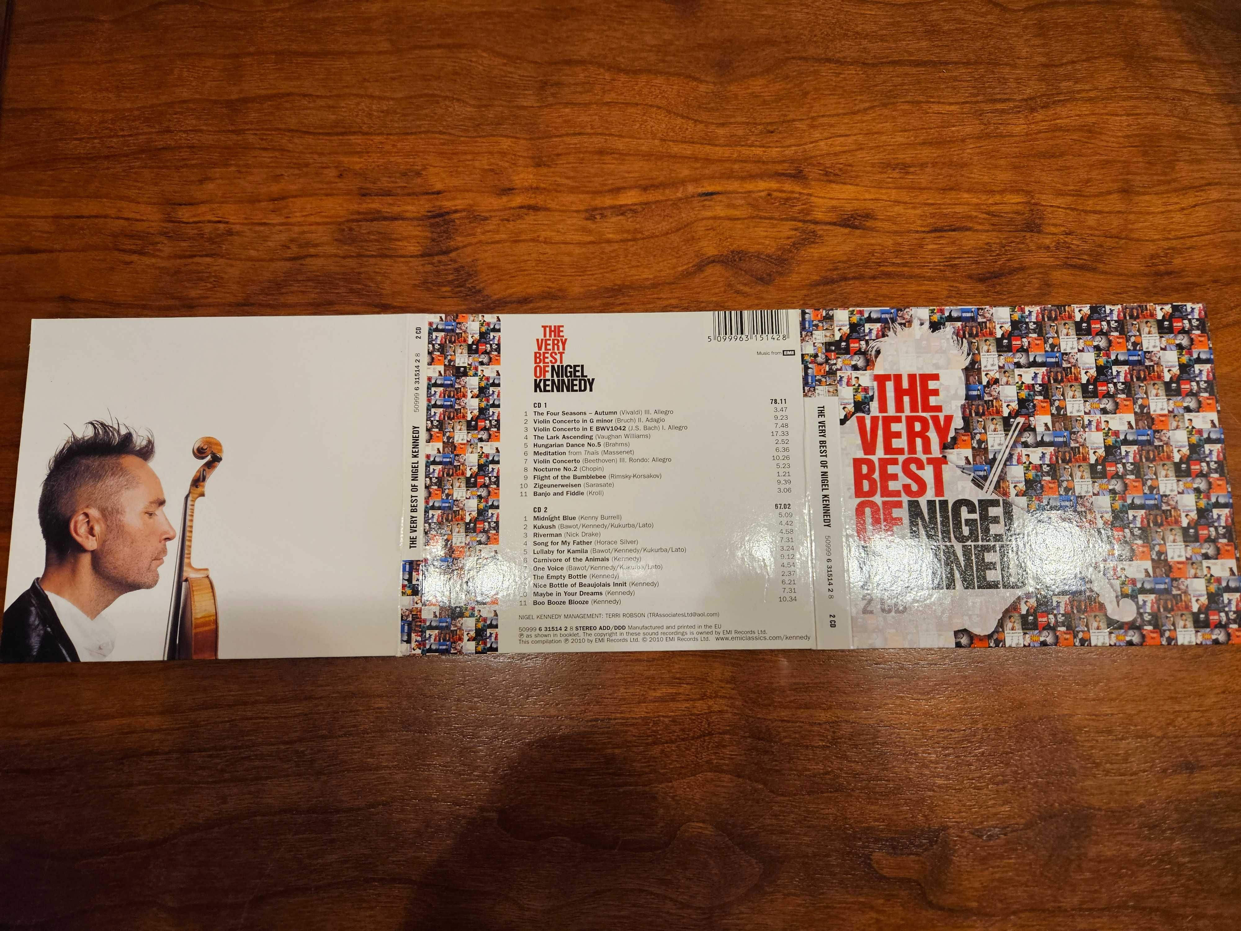 CD The very best of Nigel Kennedy, 2 płyty