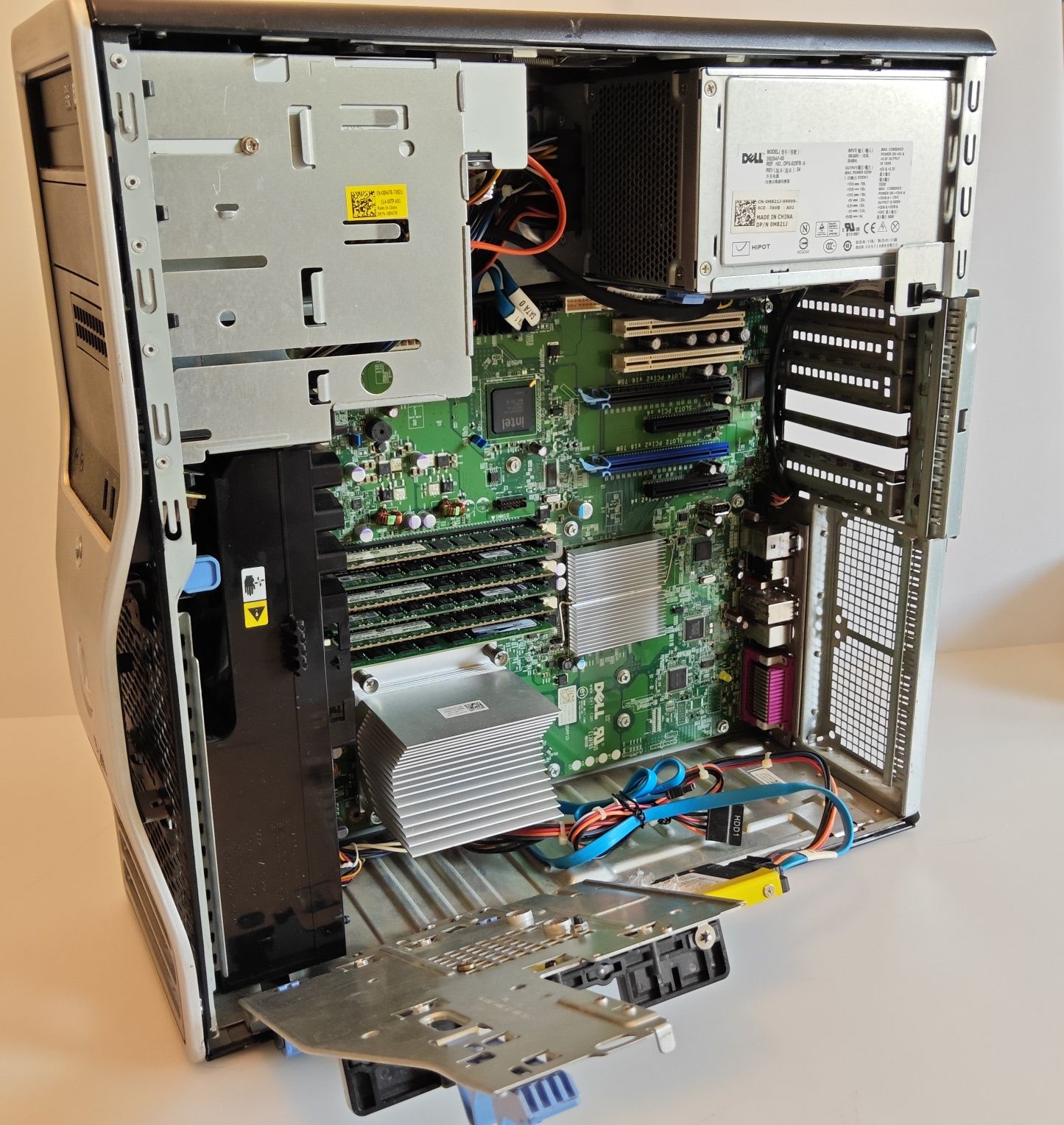 Komputer Dell precision t3500, komputer biurowy z pakietem Microsoft