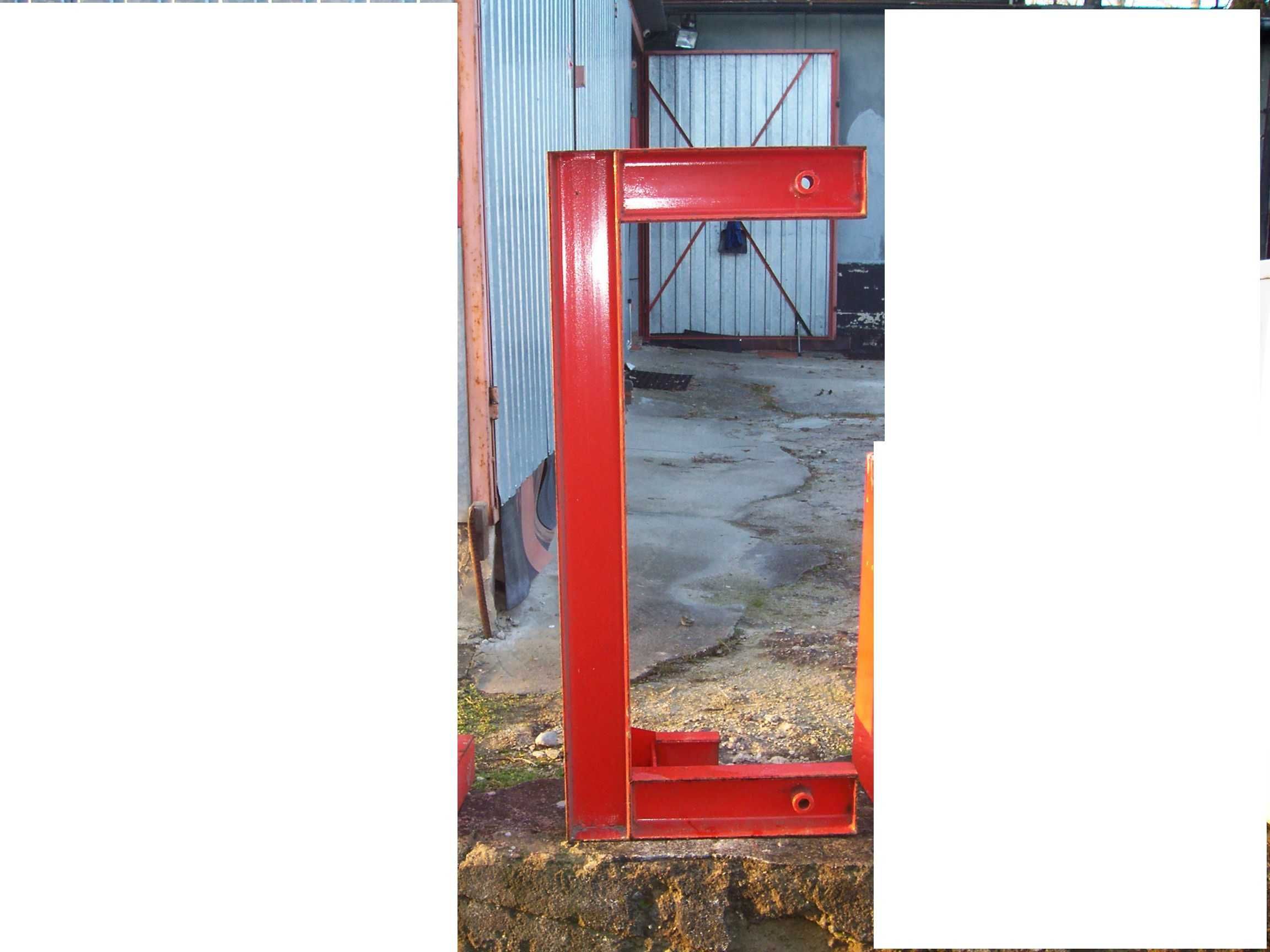 Konstrukcja stalowa 100x40x50 z ceownika 80mm pod stół roboczy ciezka