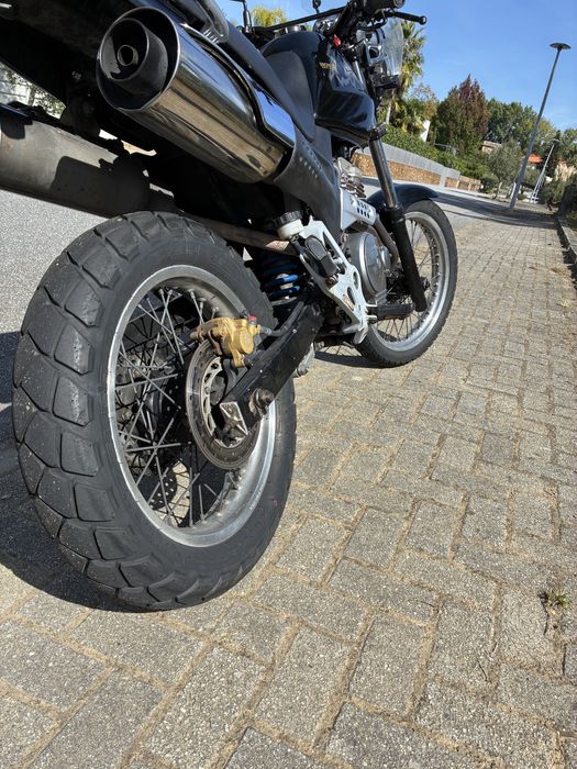 Honda slr 650  Carta A2 24,5 KW ou 33.3 Cv. Vigor Dominator troco