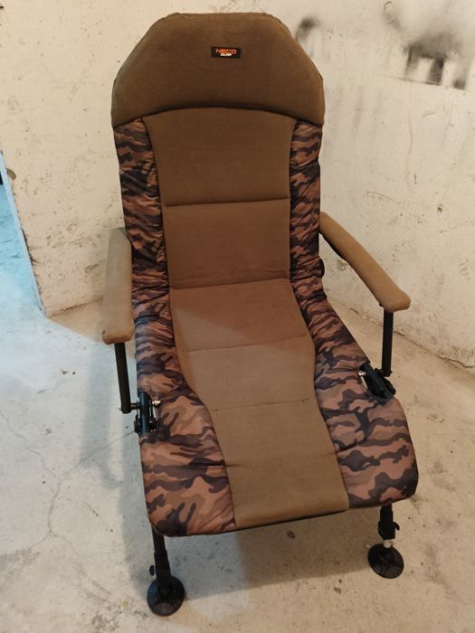 Fotel karpiowy wędkarski