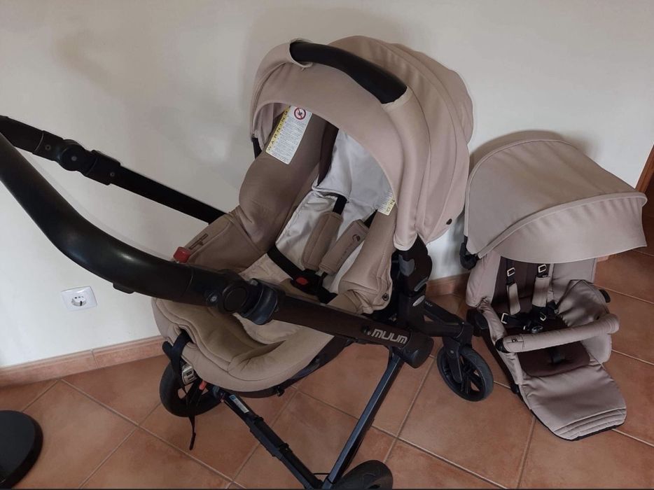 Carrinho bebe Jane Muum 3 em 1