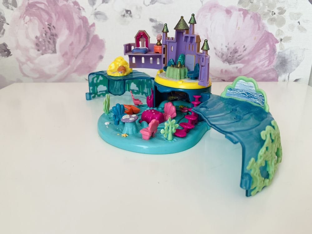 Polly Pocket Bluebird vintage Ariel, Mała Syrenka  Disney