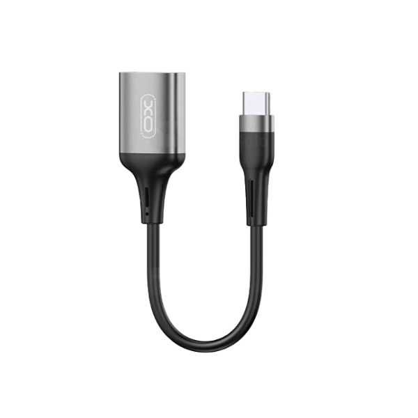 XO adapter OTG USB - USB-C czarny