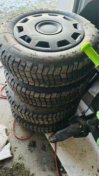 kola 14 tki 4x100 z nowymi opony plus kolpaki 175/70 R14 AT M+s