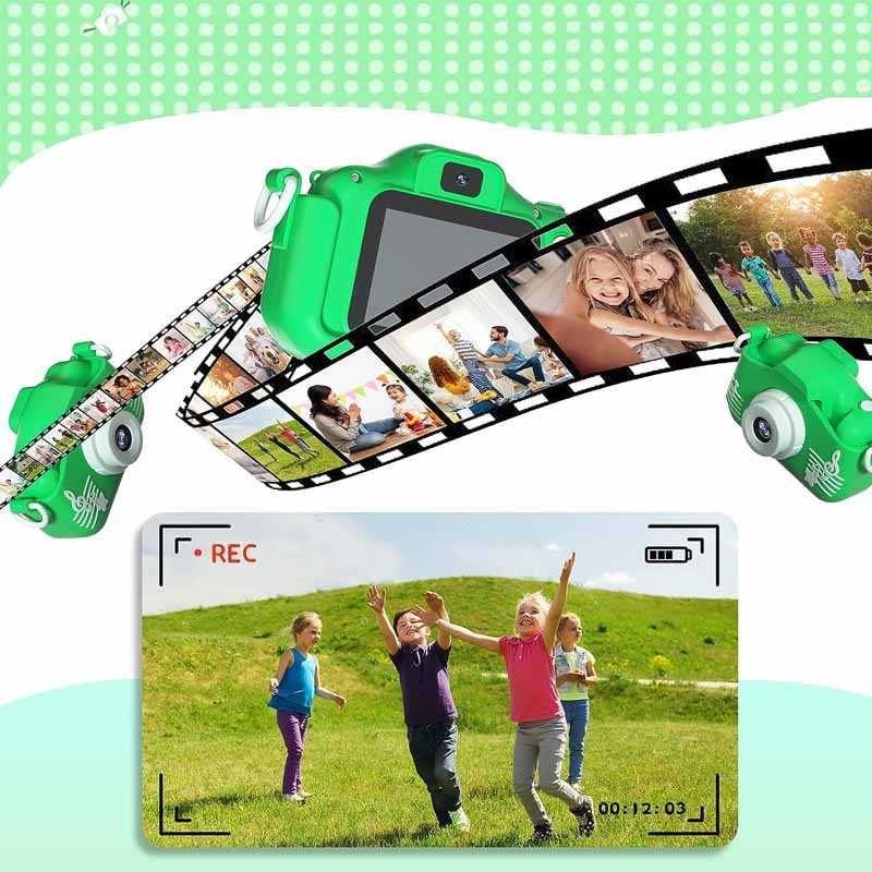 Aparat Cyfrowy dla Dzieci – Żabka + Karta Pamięci 32 GB