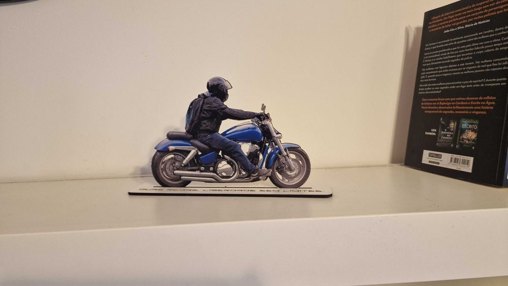 Foto Personalizada efeito 3D na Tua Moto – Sublimada