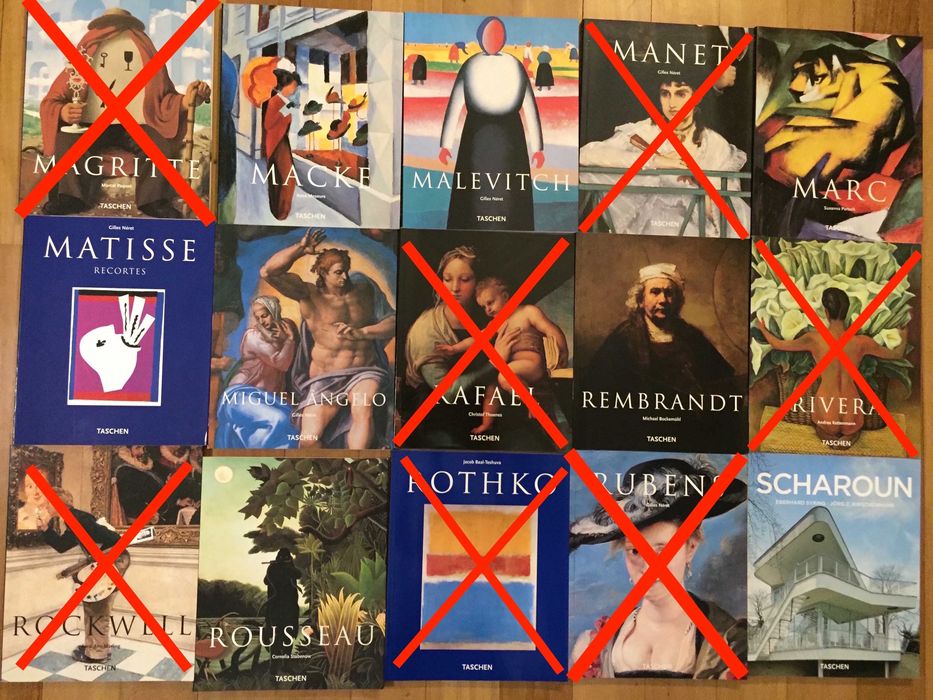 TASCHEN - colecção Artistas e Arquitectos