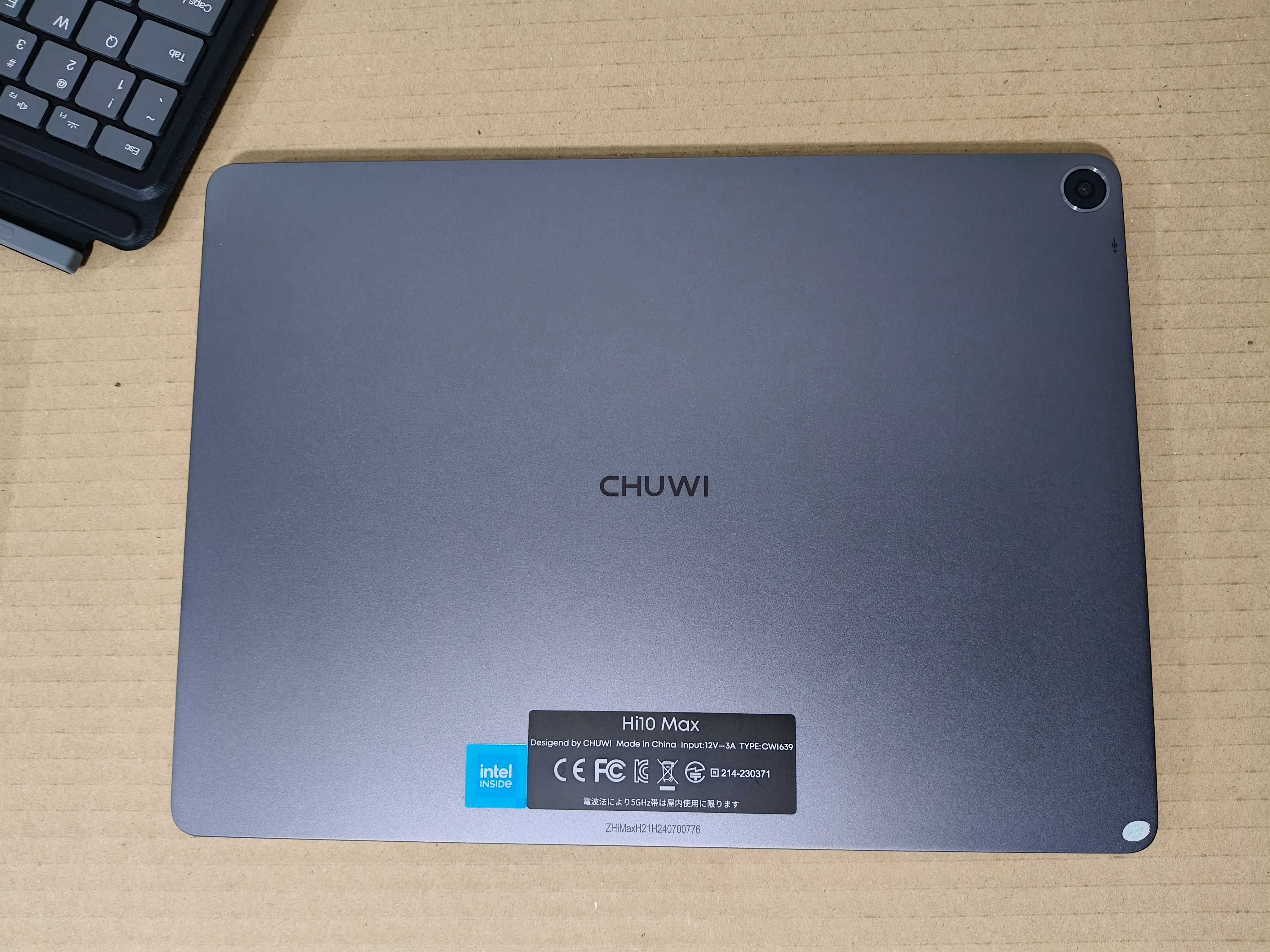 Tablet 2-em-1 Chuwi Hi10 Max - Windows 11, 512GB SSD, 12GB RAM, Stylus