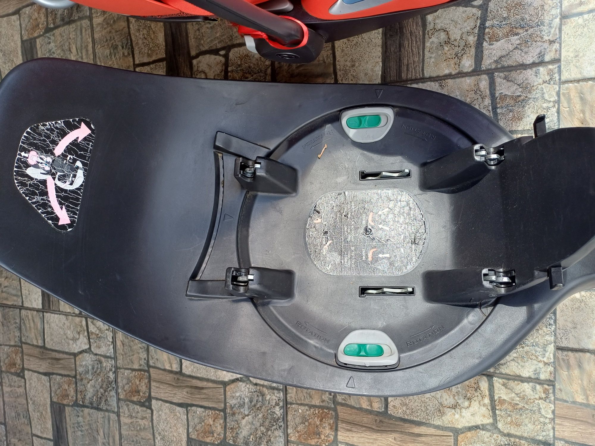 fotelik samochodowy Cybex cloud z i size + baza obrotowa