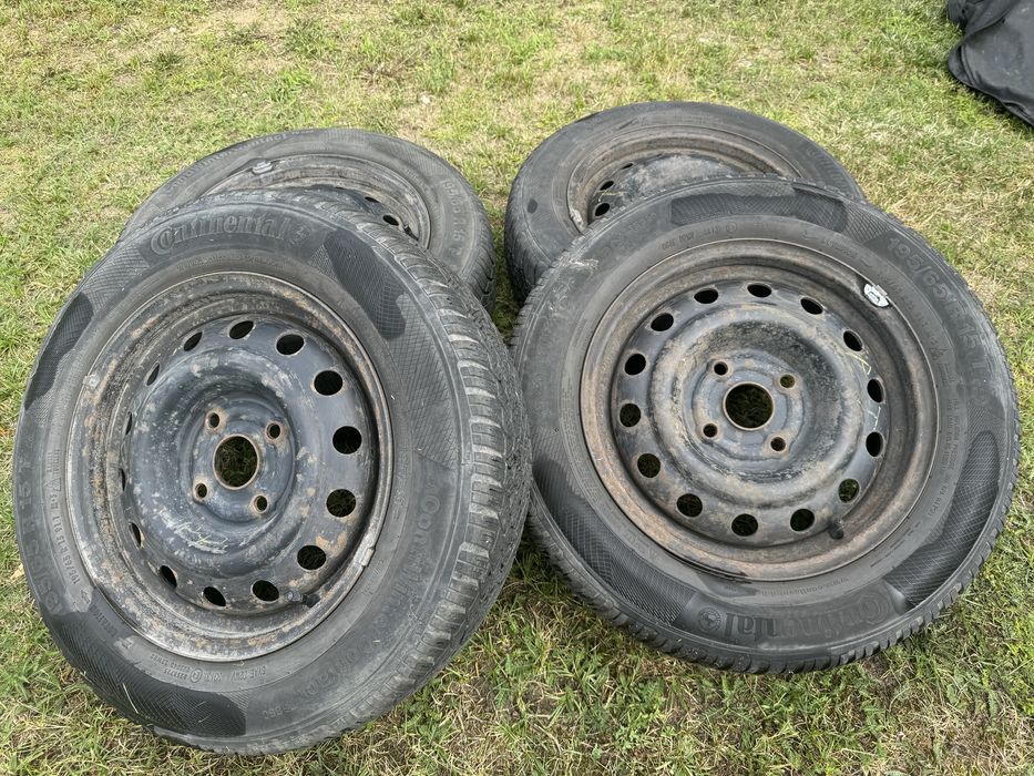Stalowe kola zimowe 195/65 R15 Continental