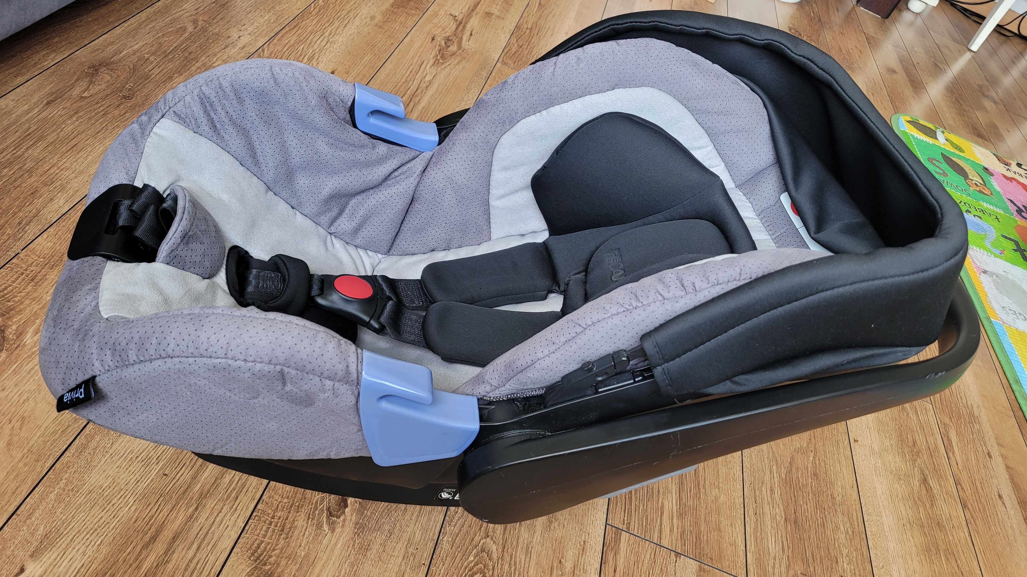 Fotelik Recaro Privia 0-13 kg+Baza Recaro Fix+lusterko TULOKO gratis