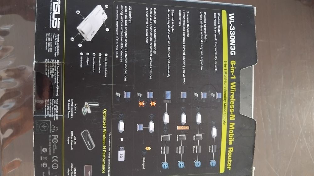 Router mobile 6 in 1