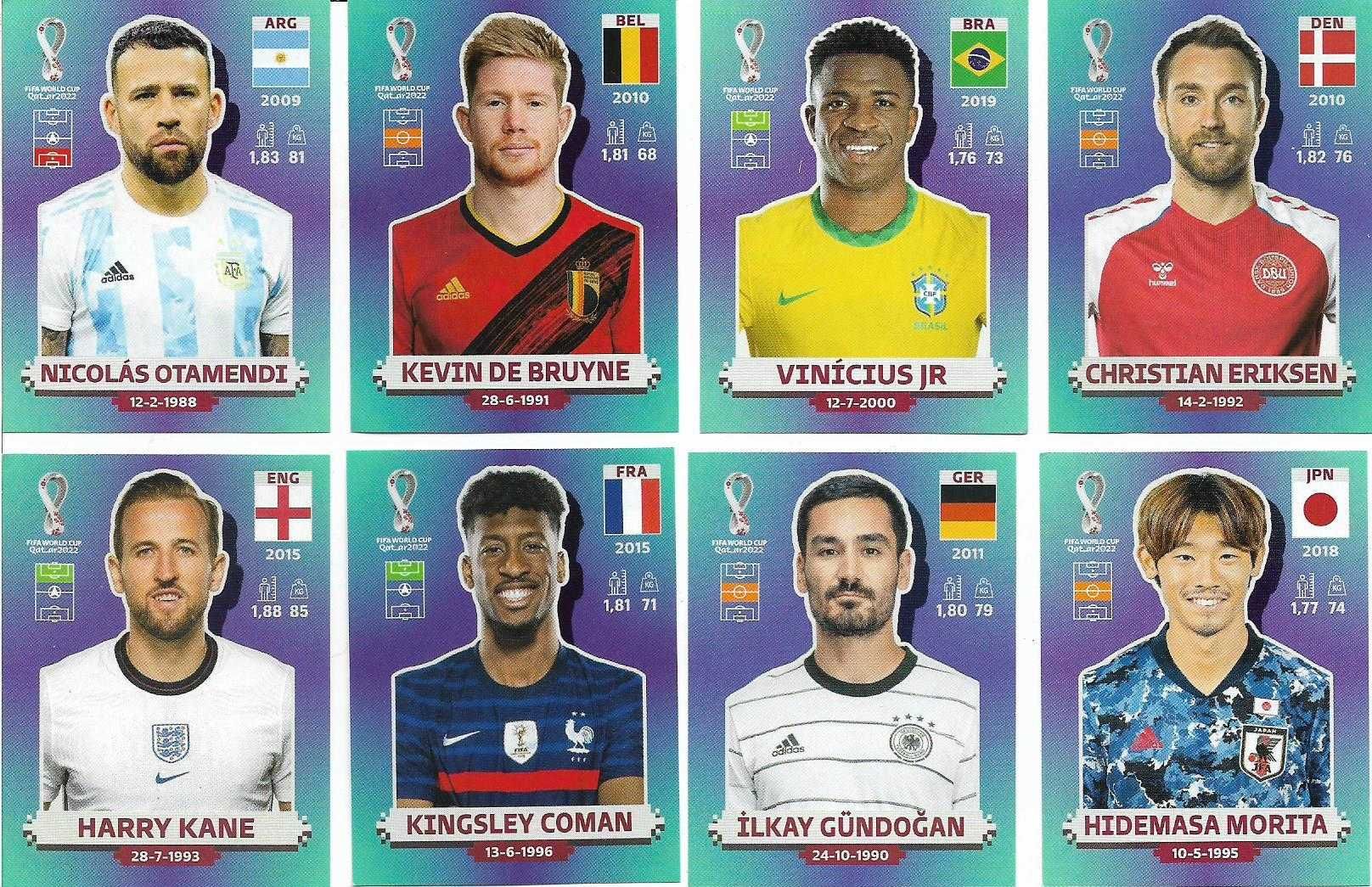 CROMOS - Qatar 2022 - 20 Cents cada cromo