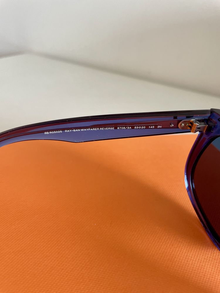 Okulary Ray-Ban Wayfarer Reverse unisex z etui