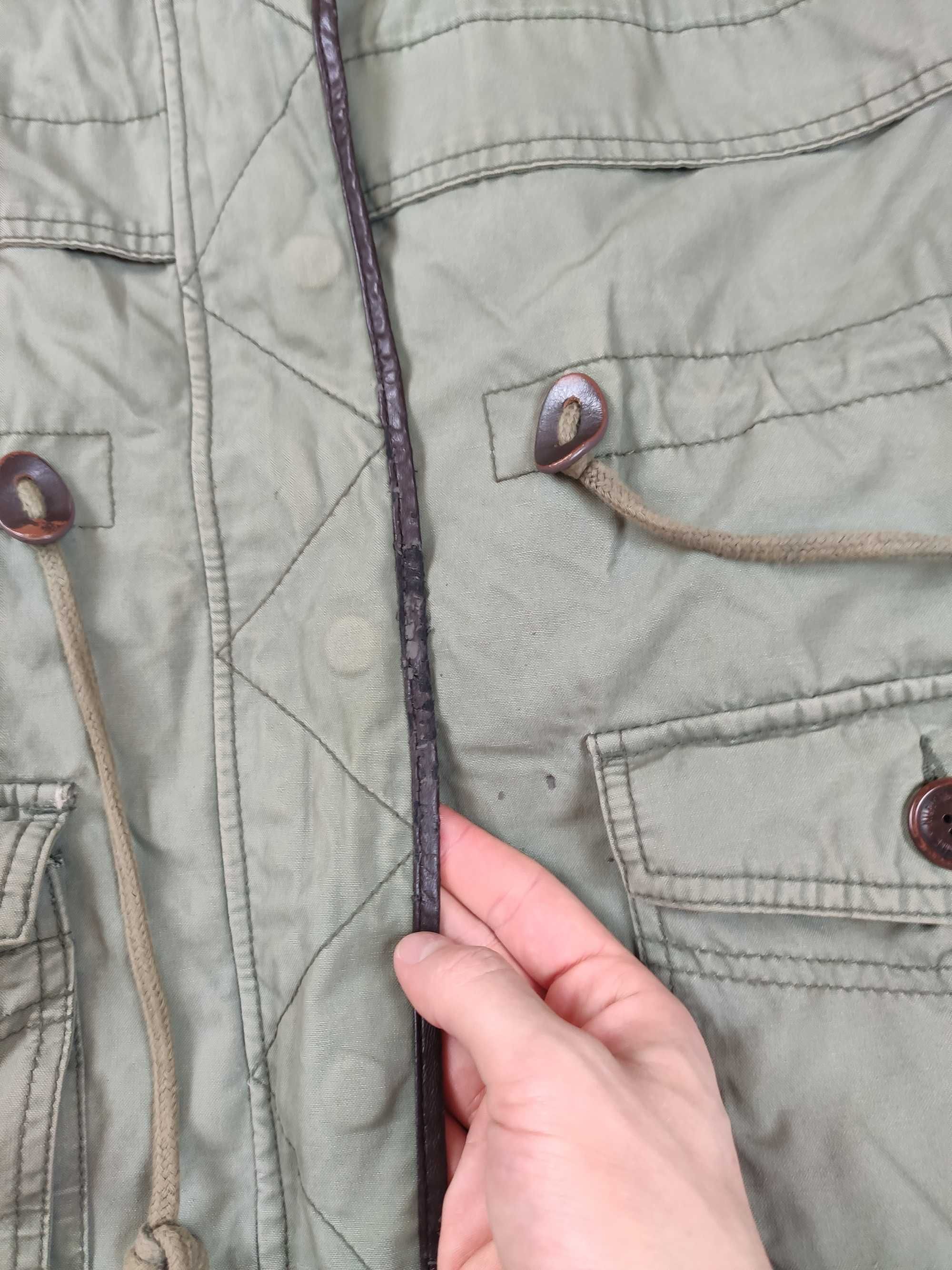 Kurtka zimowa Tommy Hilfiger parka damska r. L