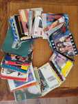 55 discos de vinil 45RPM