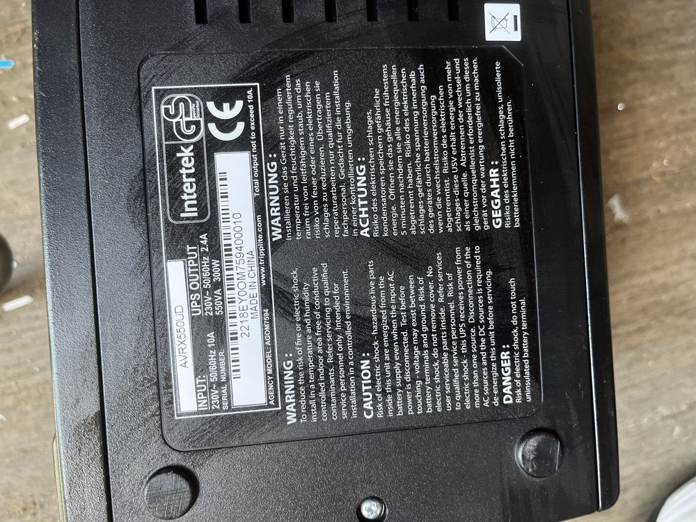 ДБЖ tripp lite AVRX 550 UD