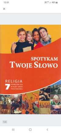 Spotykam Twoje Słowo kl. 7 religia