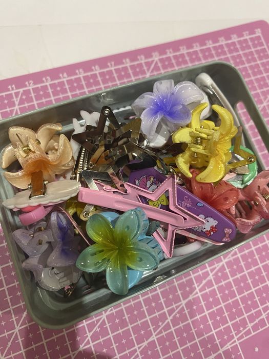 Продам набір заколок/крабіків для волосся для дівчаток, нові!!