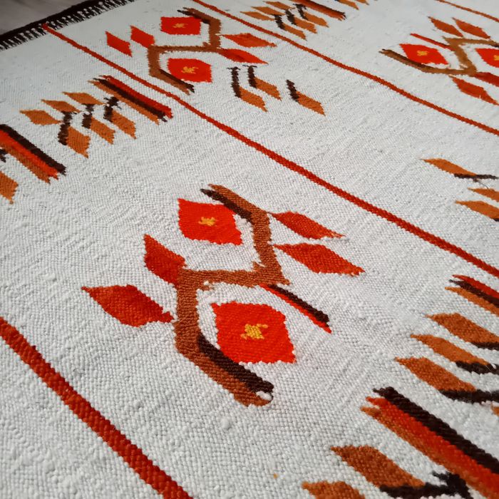 Kilim , gobelin PRL - duży ,bardzo dobry stan!
