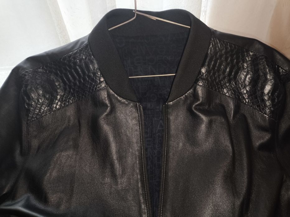 Мужская кожаная куртка — натуральная кожа