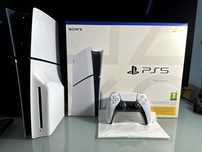 PS5 Slim z napędem + kontroler | Stan idealny | GWARANCJA 1,5 roku!
