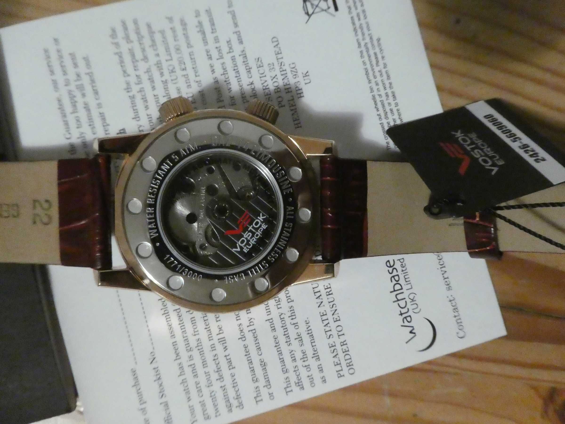 zegarek męski VOSTOK EUROPE