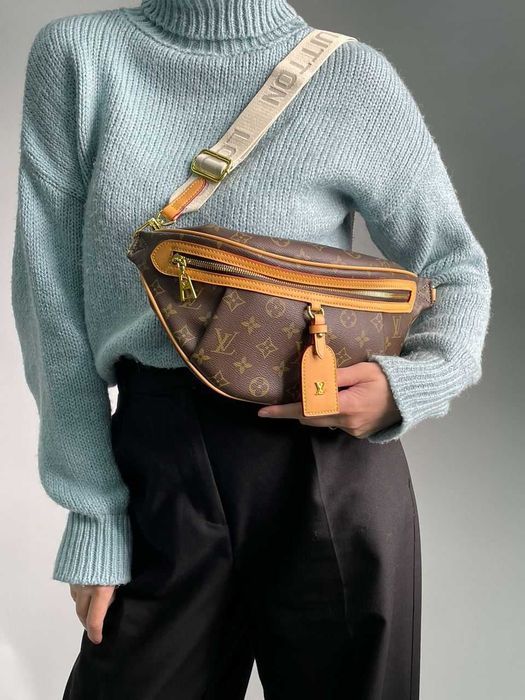 Сумка Louis Vuitton High Rise Monogram Bumbag (Оплата при отриманні)
