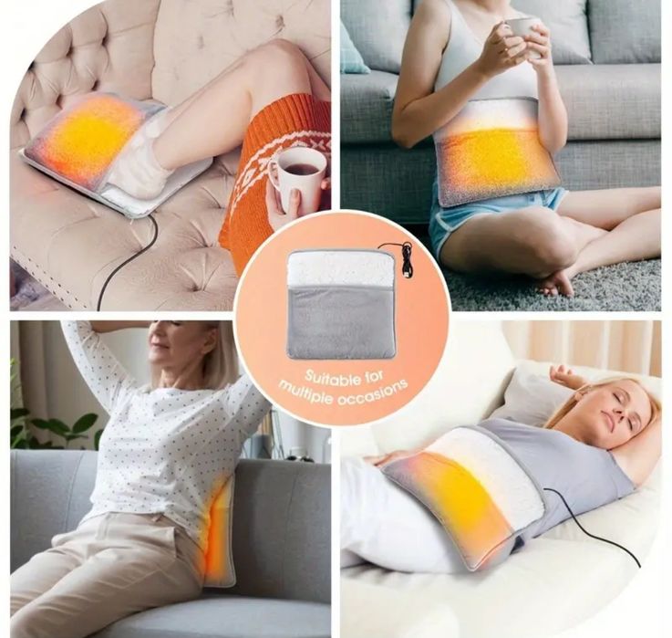 USB грелка для ног портативный коврик с подогревом