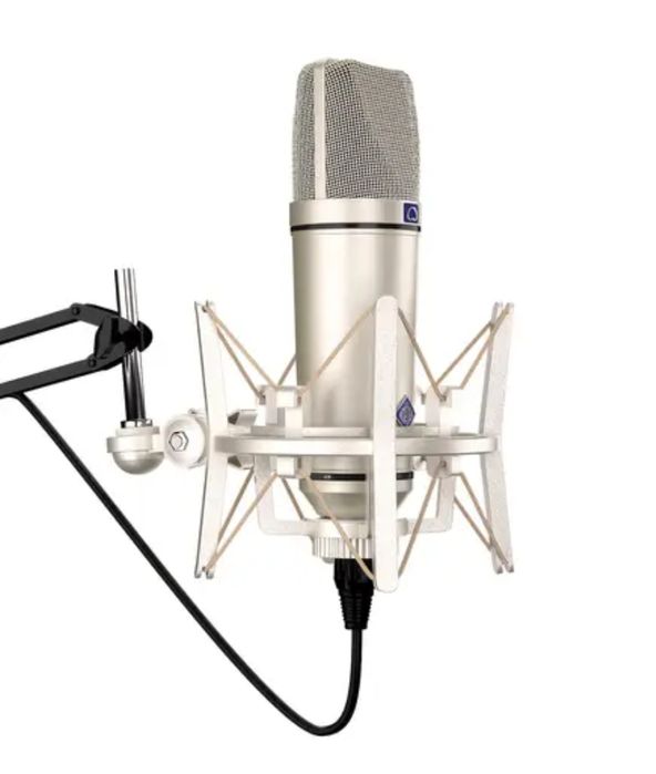 Mikrofon studyjny wielkomembranowy pojemnościowy